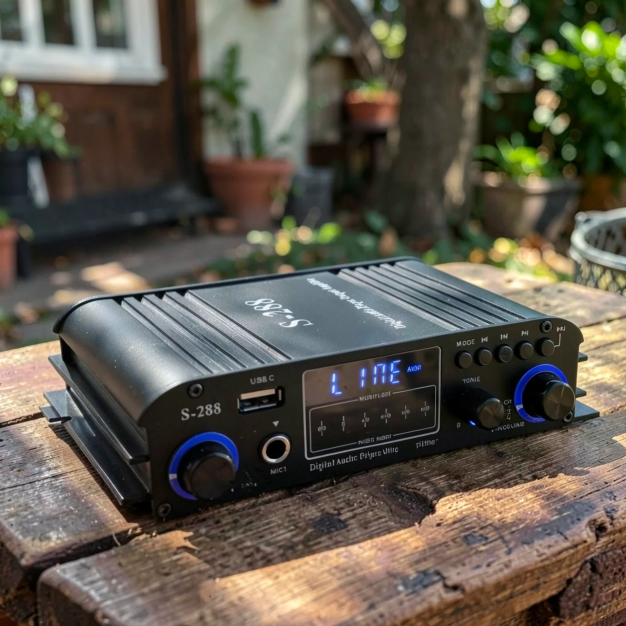 Цифровой Bluetooth усилитель мощности S-288 HiFi