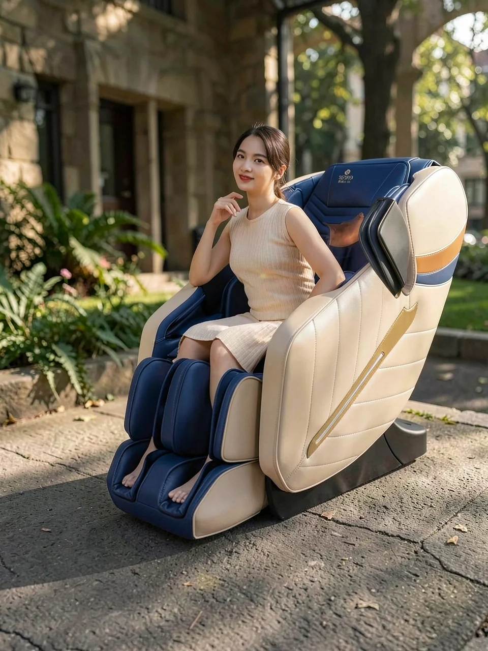 iRest/艾力斯特 Роскошный автоматический универсальный космический массажер для всего тела, полностью автоматический