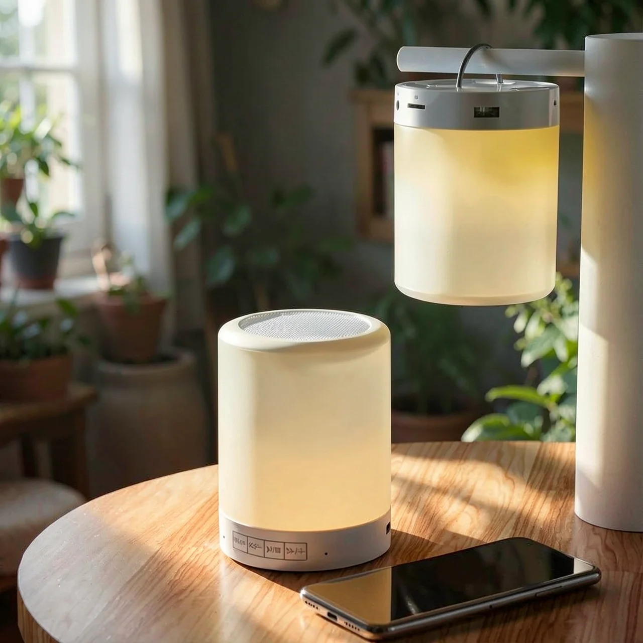 Беспроводная Bluetooth-колонка с ночником LY