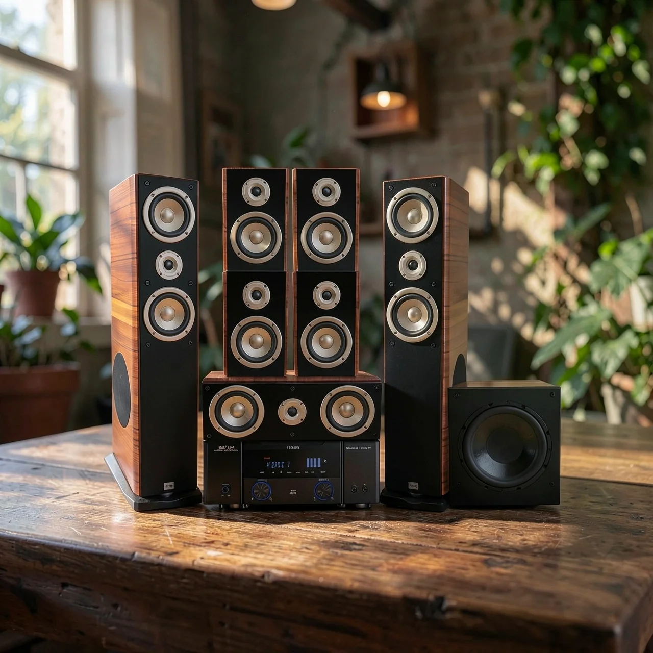 Домашний кинотеатр 7.1 SAST Xianke VIP-998 с усилителем DTS и HIFI