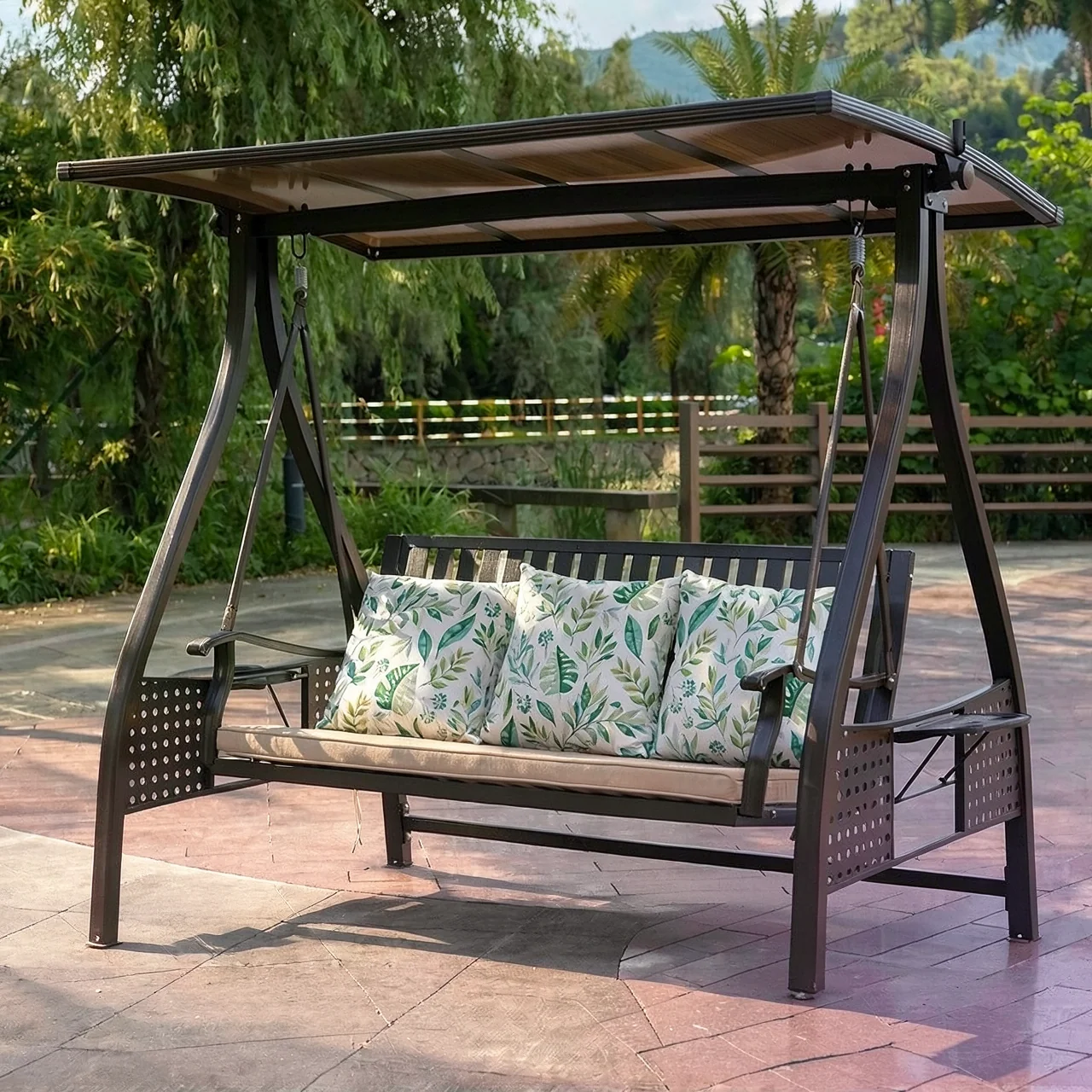 Садовые качели-гамак Junle Furniture Factory для двоих