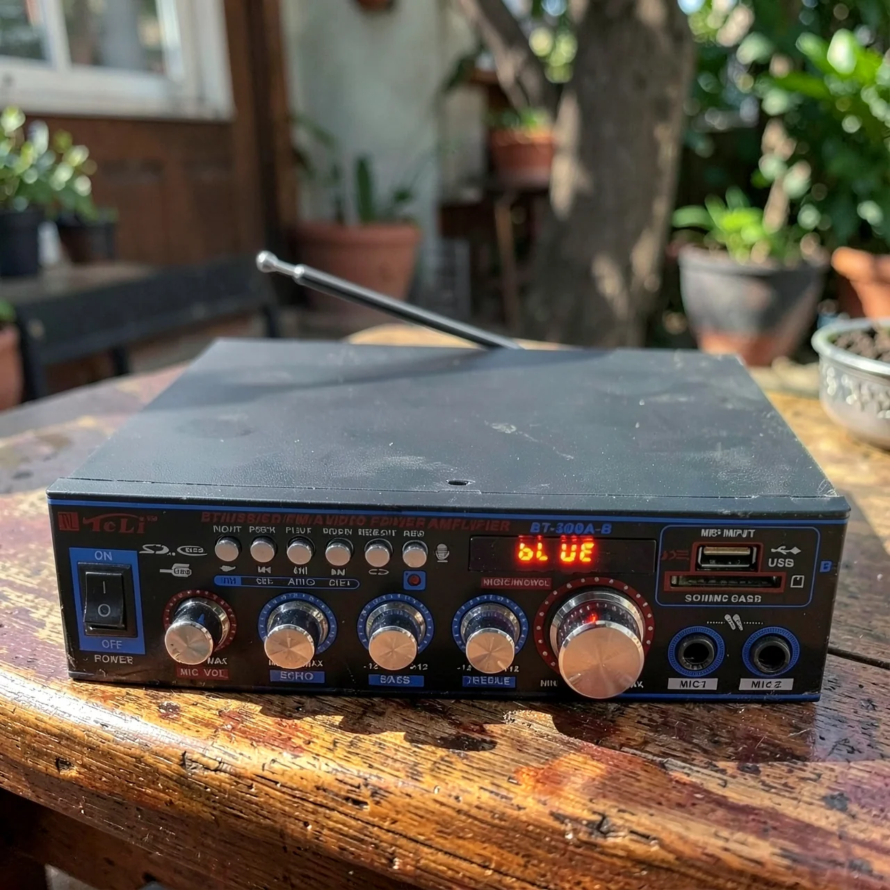 Усилитель HiFi с Bluetooth и USB BT-309A-B