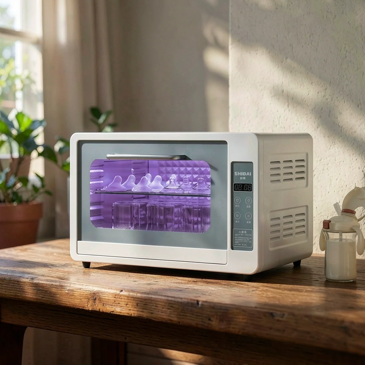 Стерилизатор для детских бутылочек Shidai RF20 с УФ и горячим воздухом