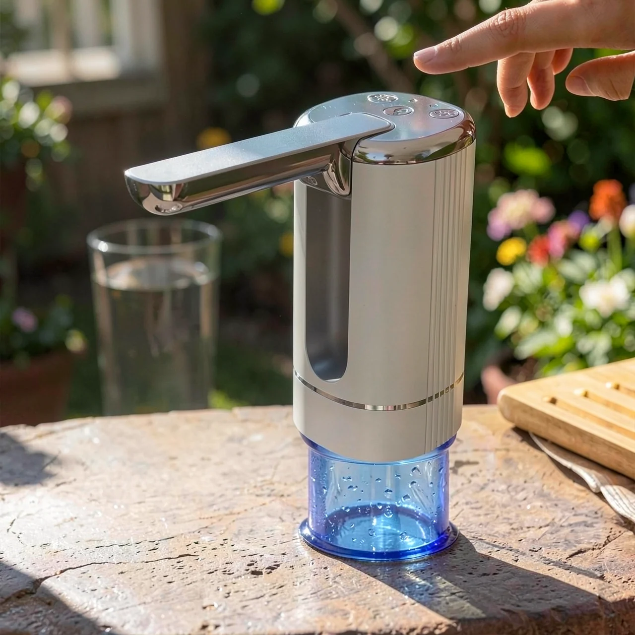 折叠组合充电智能定量取水器全自动抽水器桶装水上水器小型饮水机