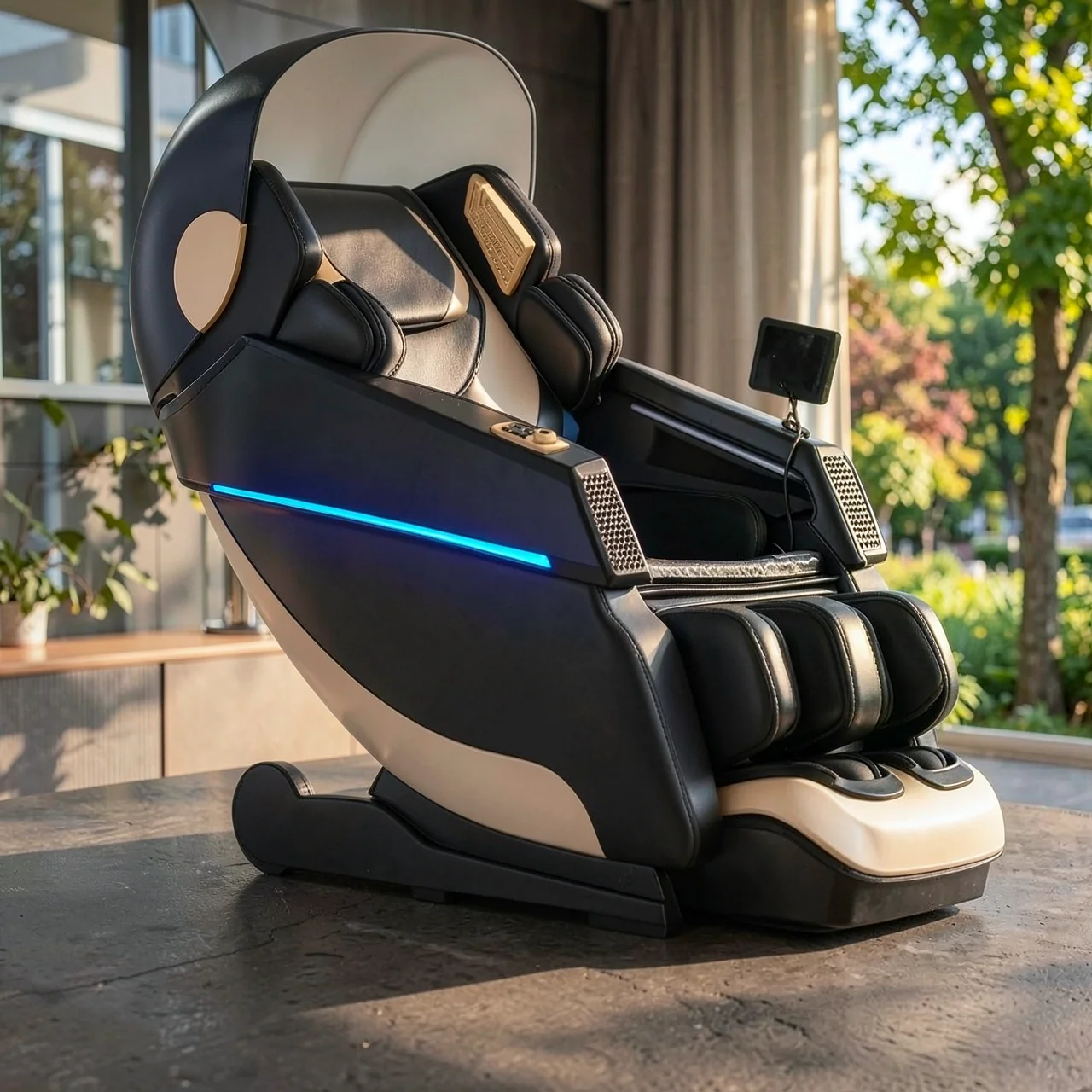 Aux (Aux) 3D -массажный стул S500 использует автоматический яд автоматически многофункциональный нулевой гравитация