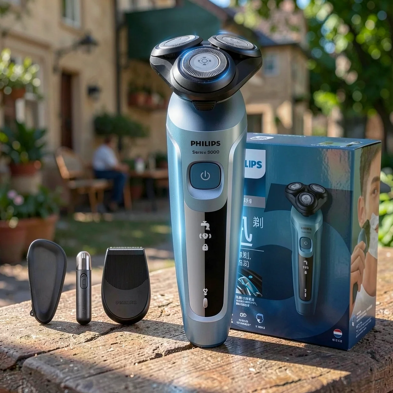 Philips Electric Shaver Scrape the New