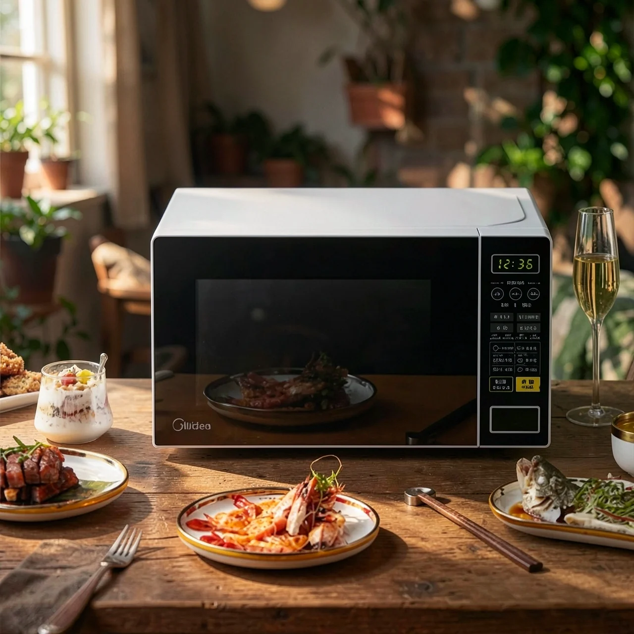Микроволновая печь Midea M1-L213C 20л