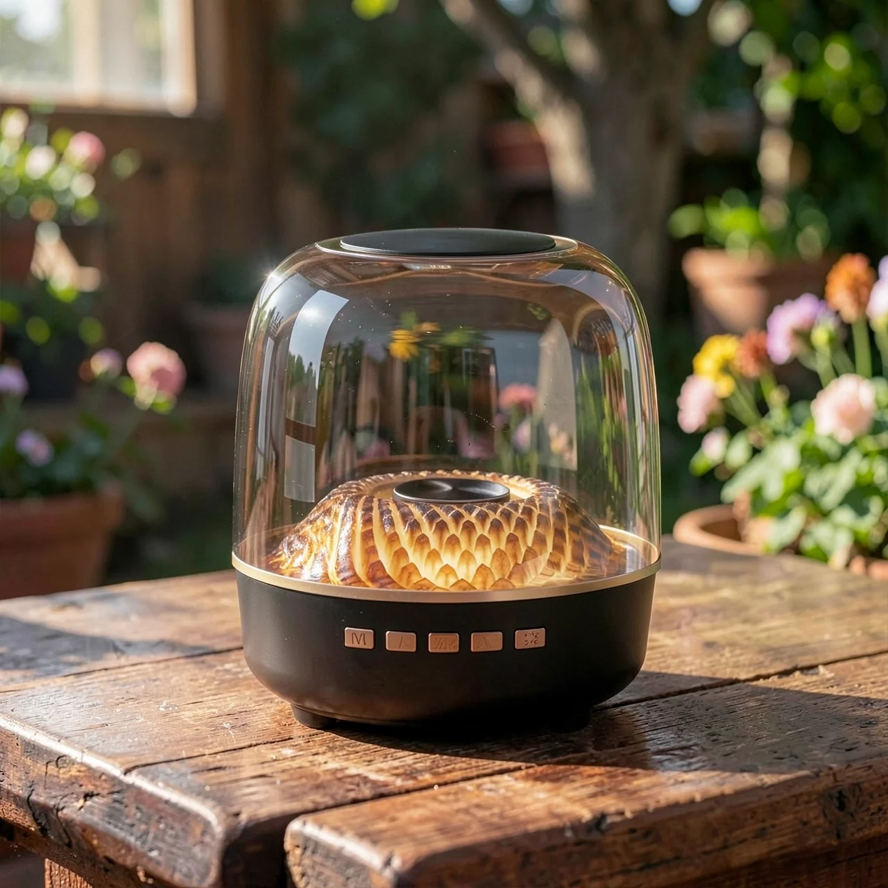 Умная Bluetooth колонка HiFi с подсветкой