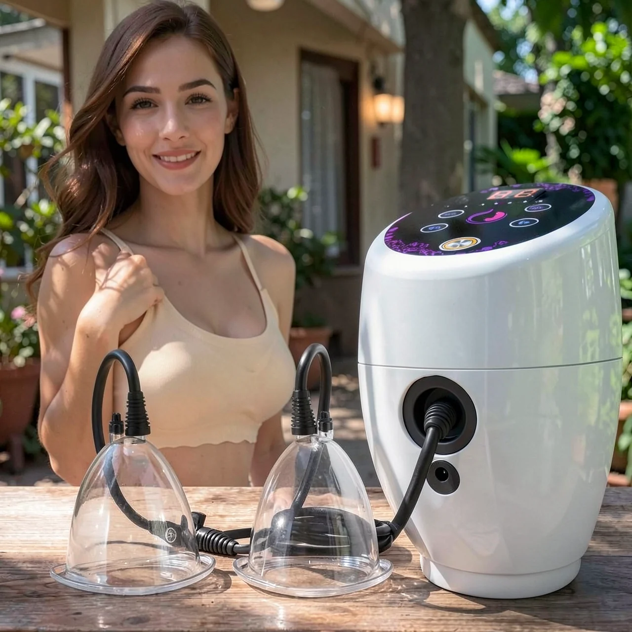 Массажер для груди Bibo Health Instrument с вакуумным воздействием