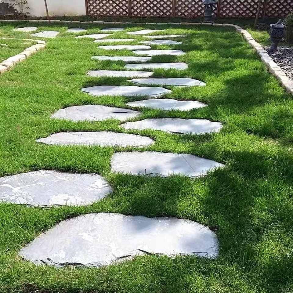 Стул-плита из синего сланца Bluestone Slab Step
