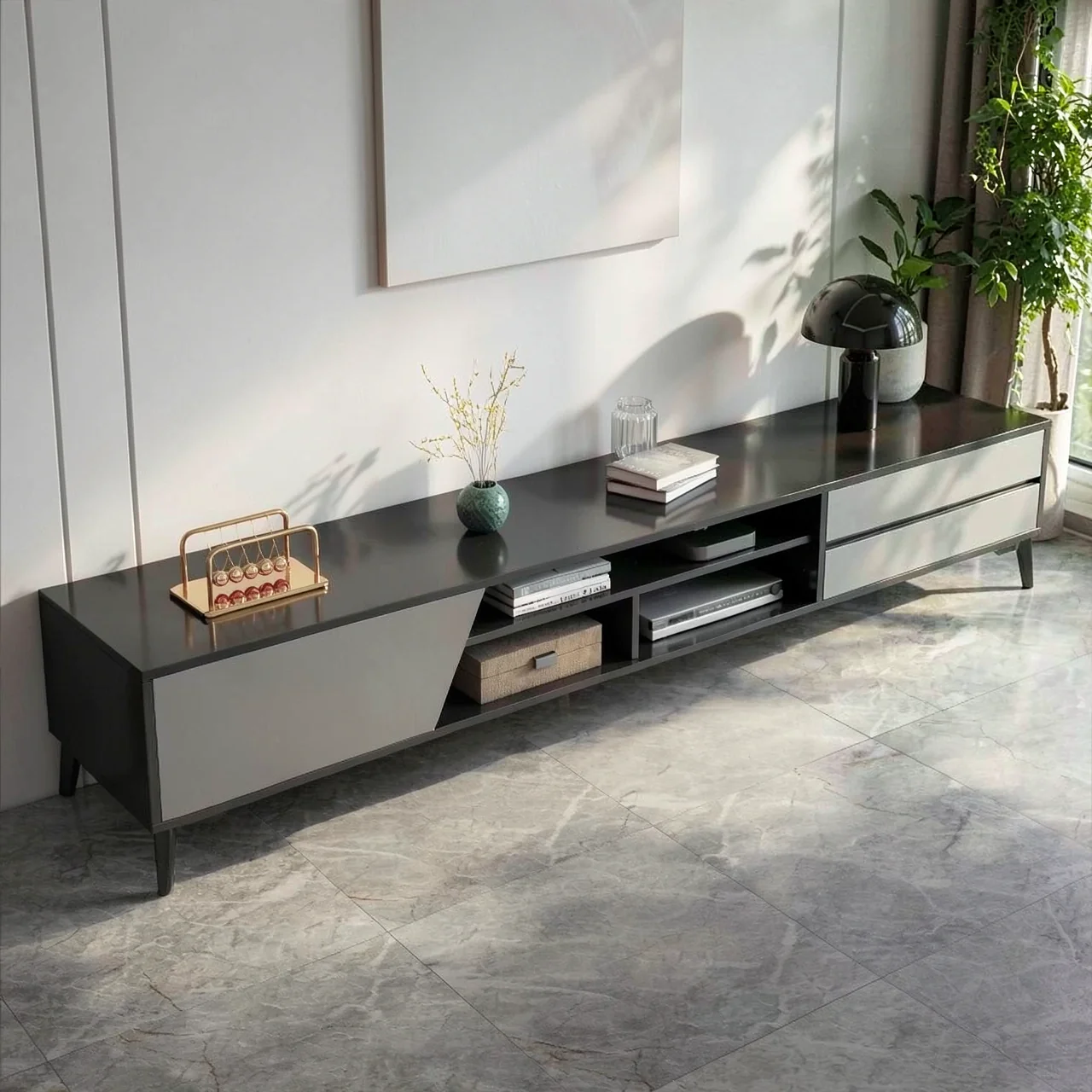 Тумба под телевизор современная в стиле минимализм DESIGN SZX