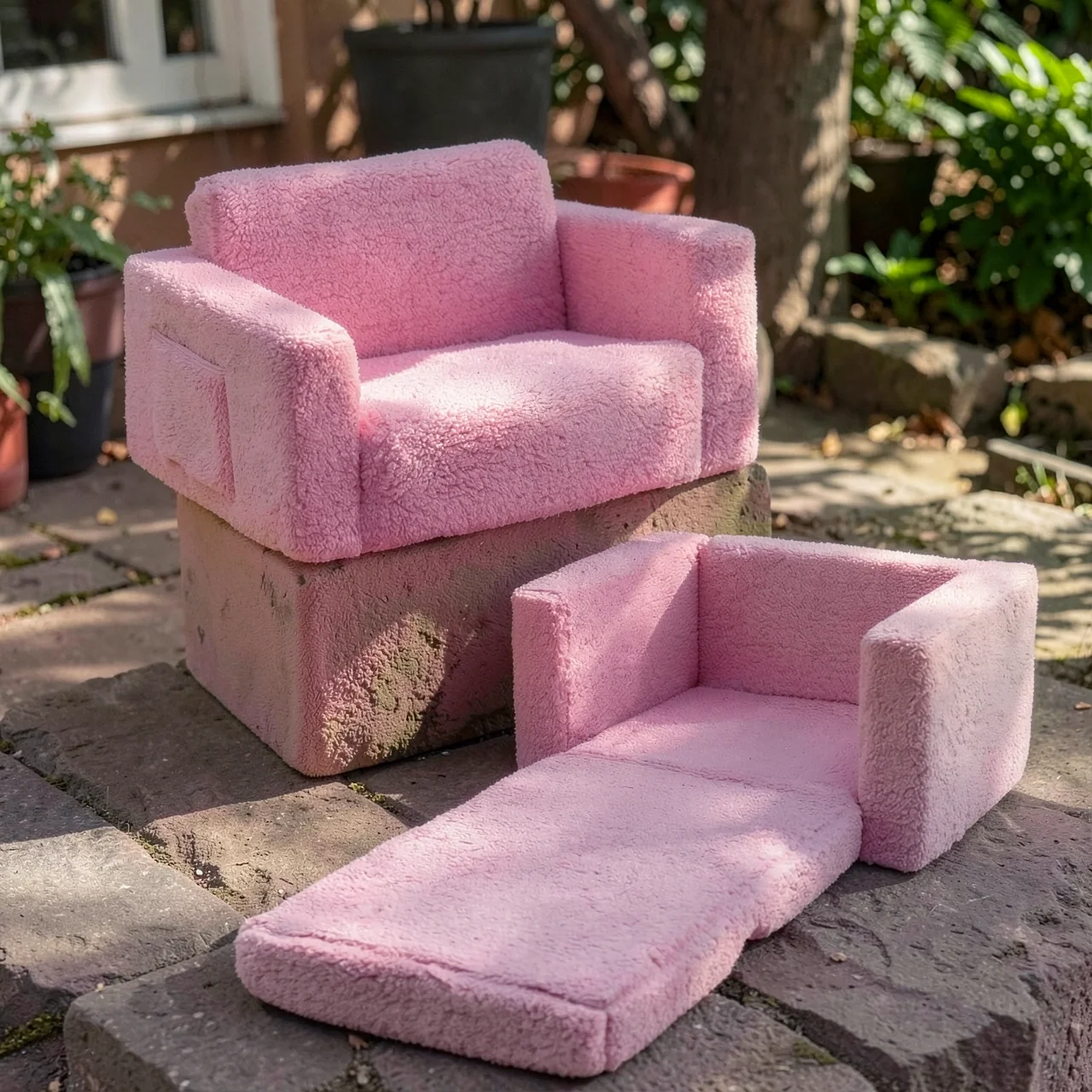 Складной детский диванчик-кресло Be Home LS02 для чтения