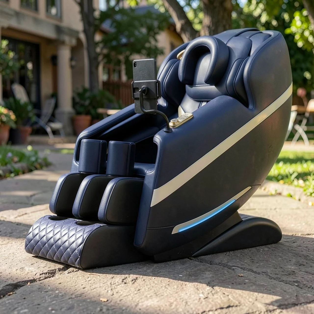 Умное массажное кресло с 4D-роботизированным массажем и SL-рельсами