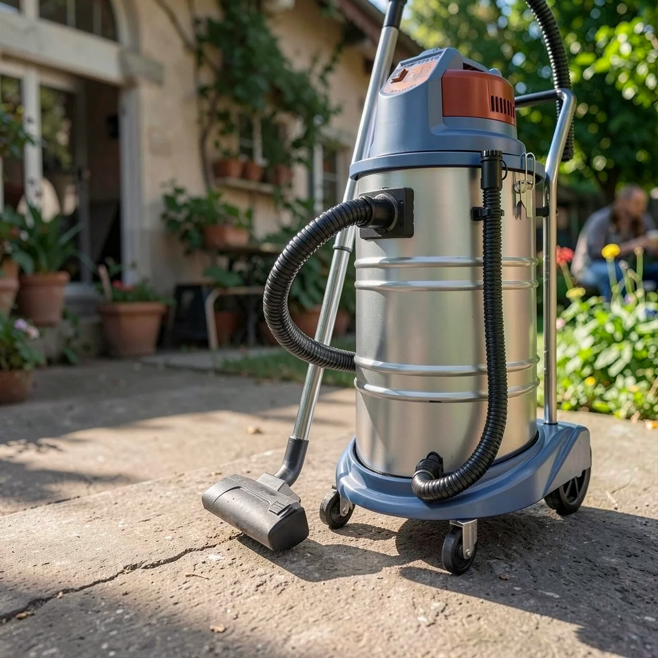 Промышленный пылесос для сухой и влажной уборки Jeno JN202-50L