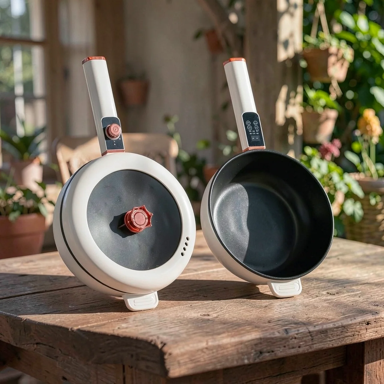 Электрический многофункциональный вок с антипригарным покрытием PC-B32CM