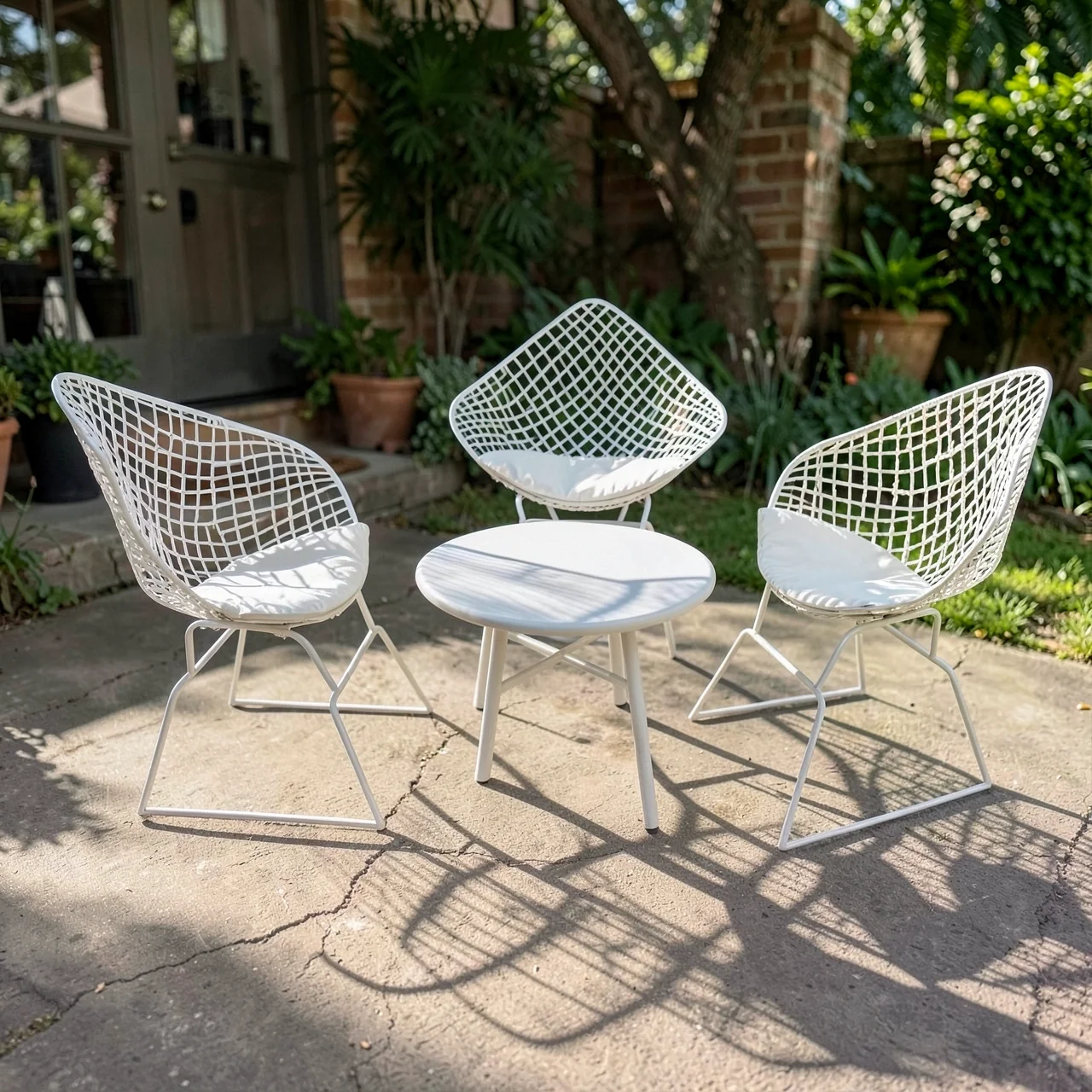 Комплект уличной мебели Hilten Furniture TY-08 из литого алюминия