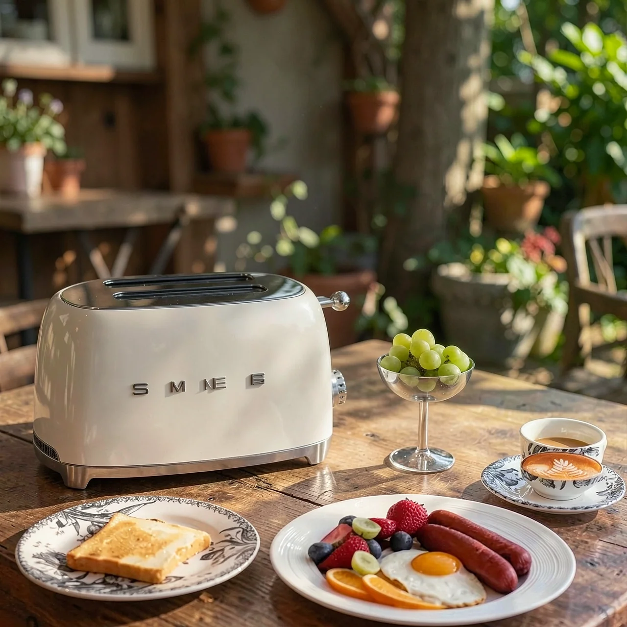 Тостер SMEG TSF01 Ретро