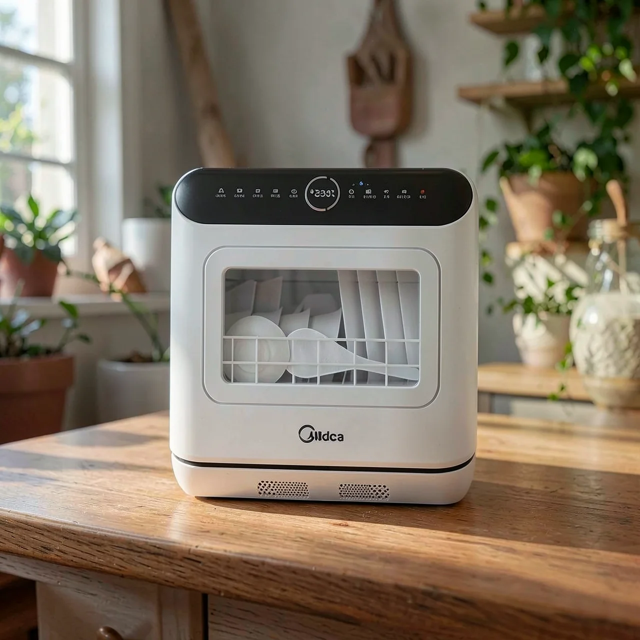 Настольная посудомоечная машина Midea M10 Max с сушкой горячим воздухом