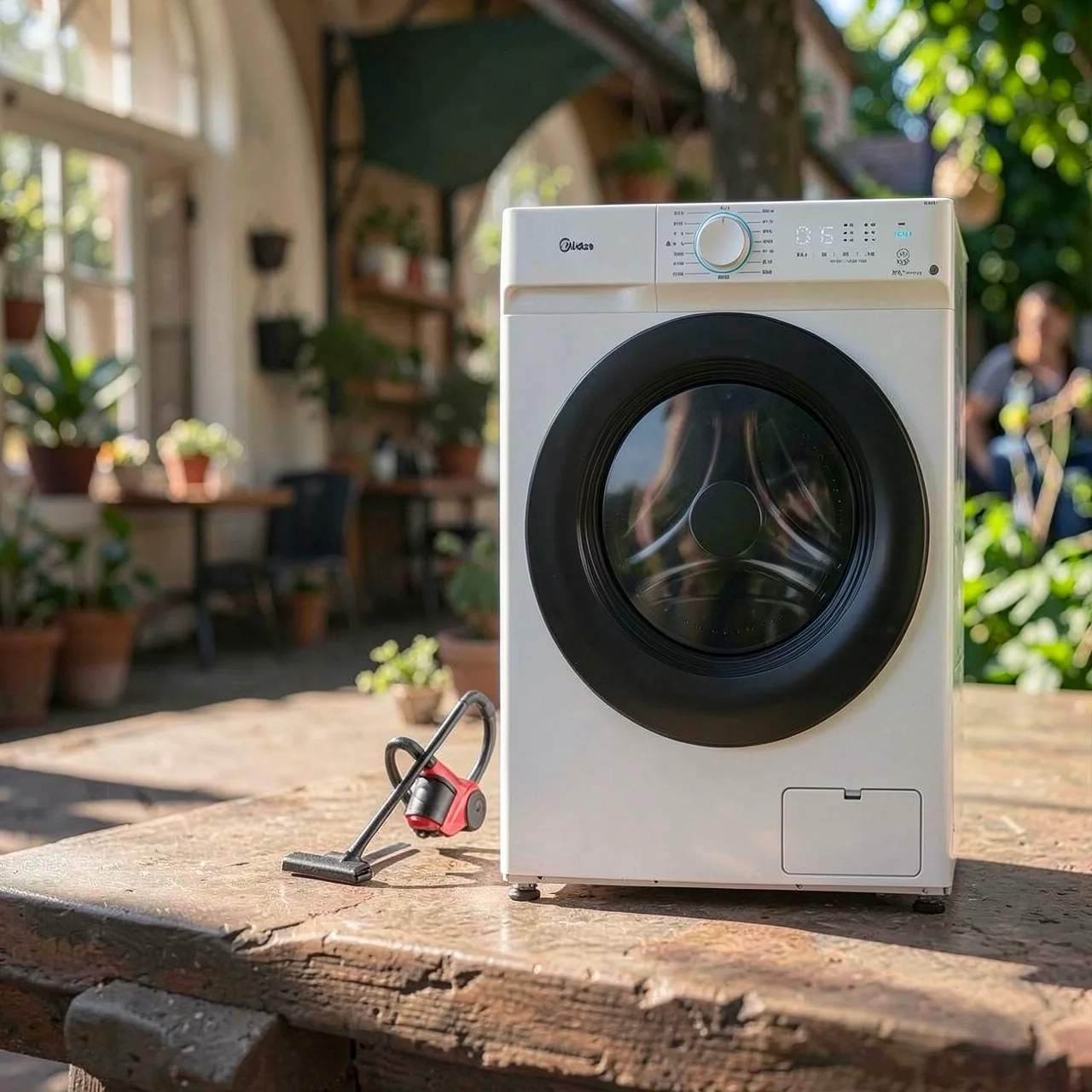 Стиральная машина Midea MG100V11D с инверторным двигателем