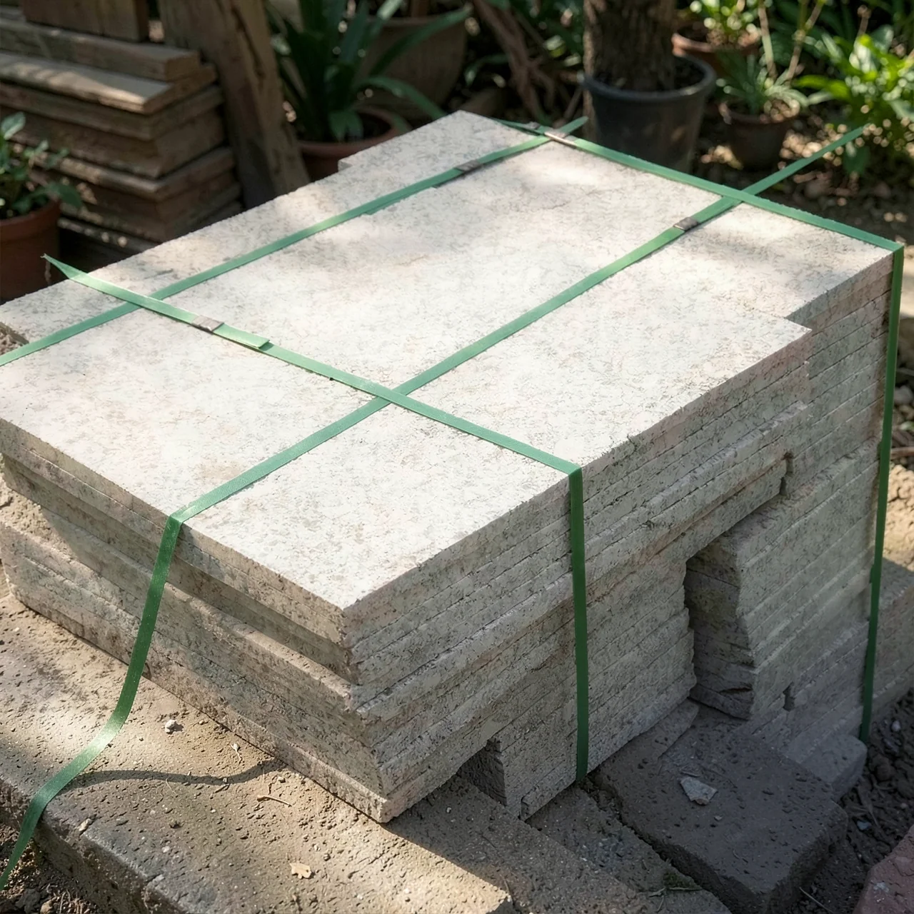Плитка из белого гранита Wulian Dingyun Stone 600x600 мм