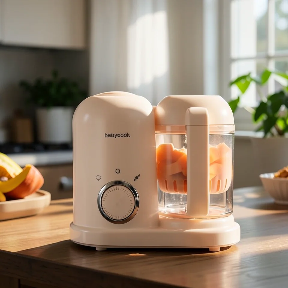 Многофункциональный детский кухонный комбайн babycook для приготовления прикорма