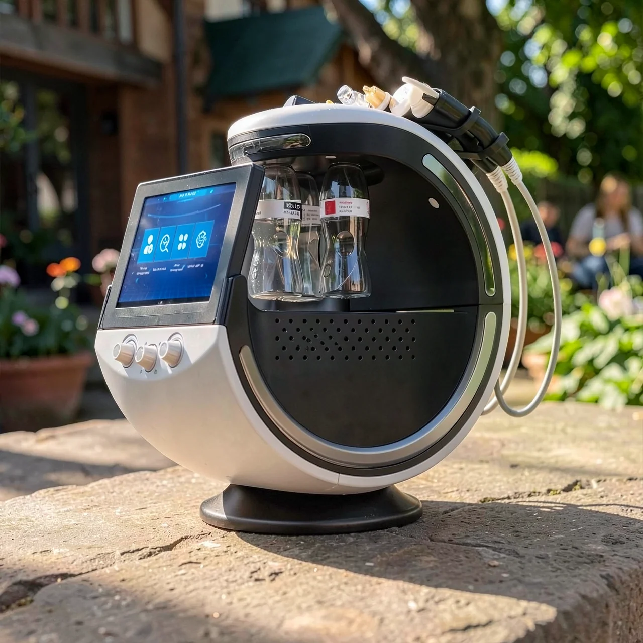 Ультразвуковой аппарат для глубокого очищения и оксигенации Smart Ice Blue Plus