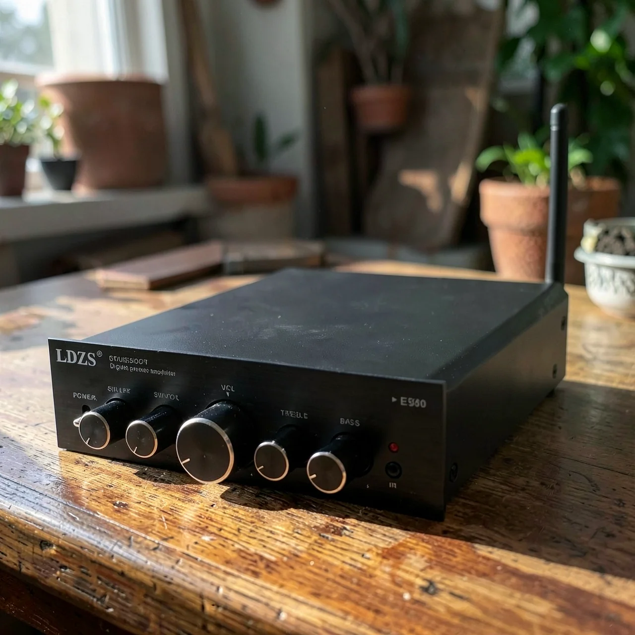 Цифровой настольный усилитель HiFi LDZS AV-E580 Bluetooth