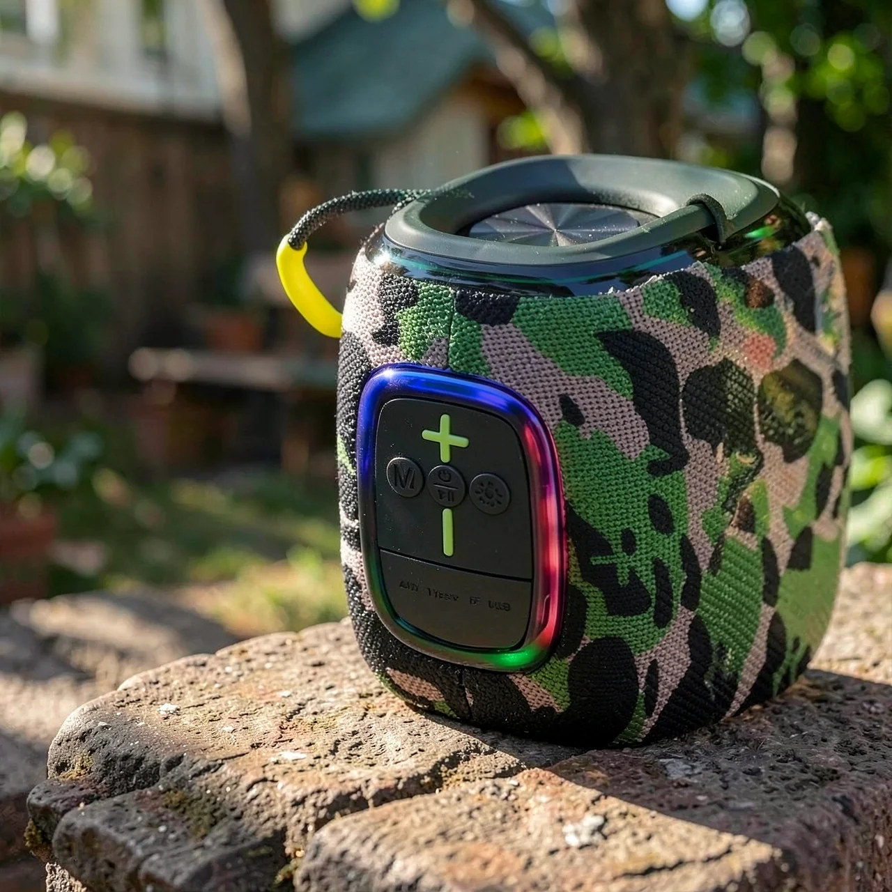 Портативная Bluetooth-колонка Kewei Xing HS540 в камуфляжном стиле
