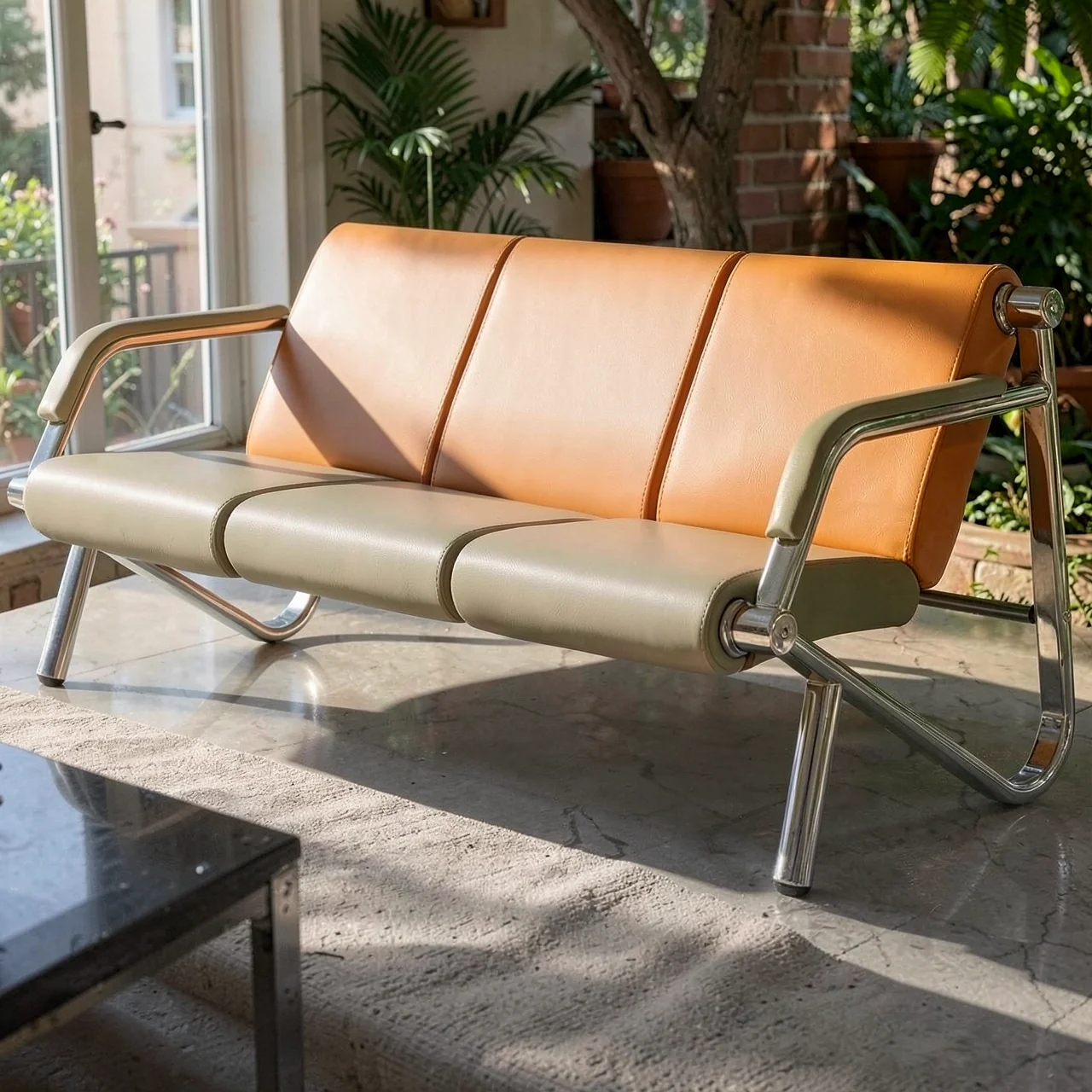 Row chairs, bank, hospital lobby, waiting chairs, store sofas, three seater stainless steel rest chairs, bathroom waiting chairs