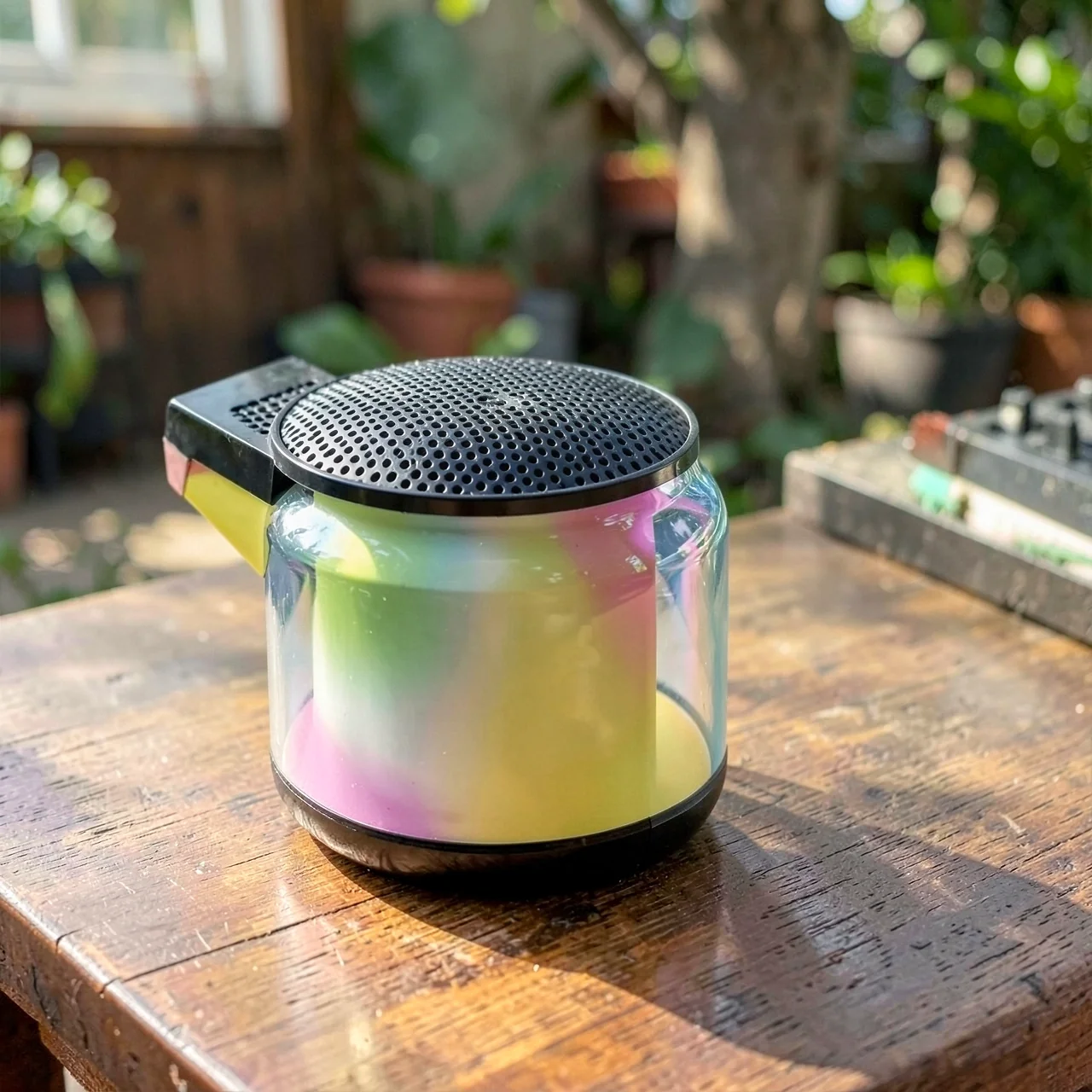 Портативная Bluetooth колонка с RGB-подсветкой и TWS