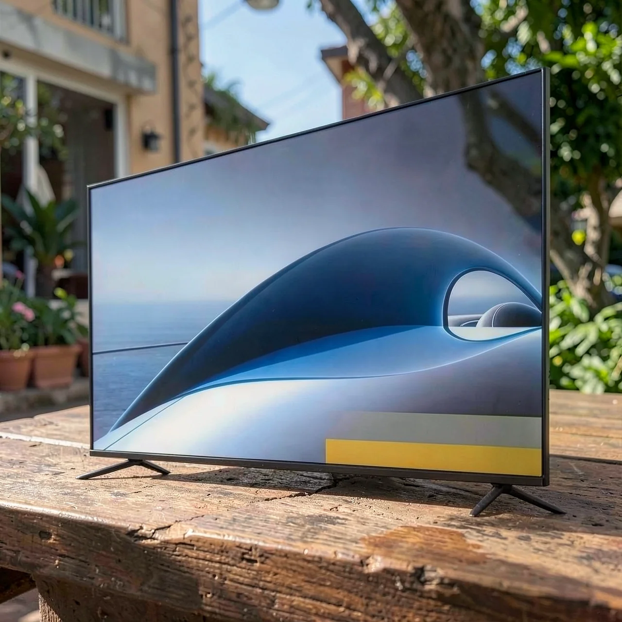 Умный изогнутый телевизор Smart TV