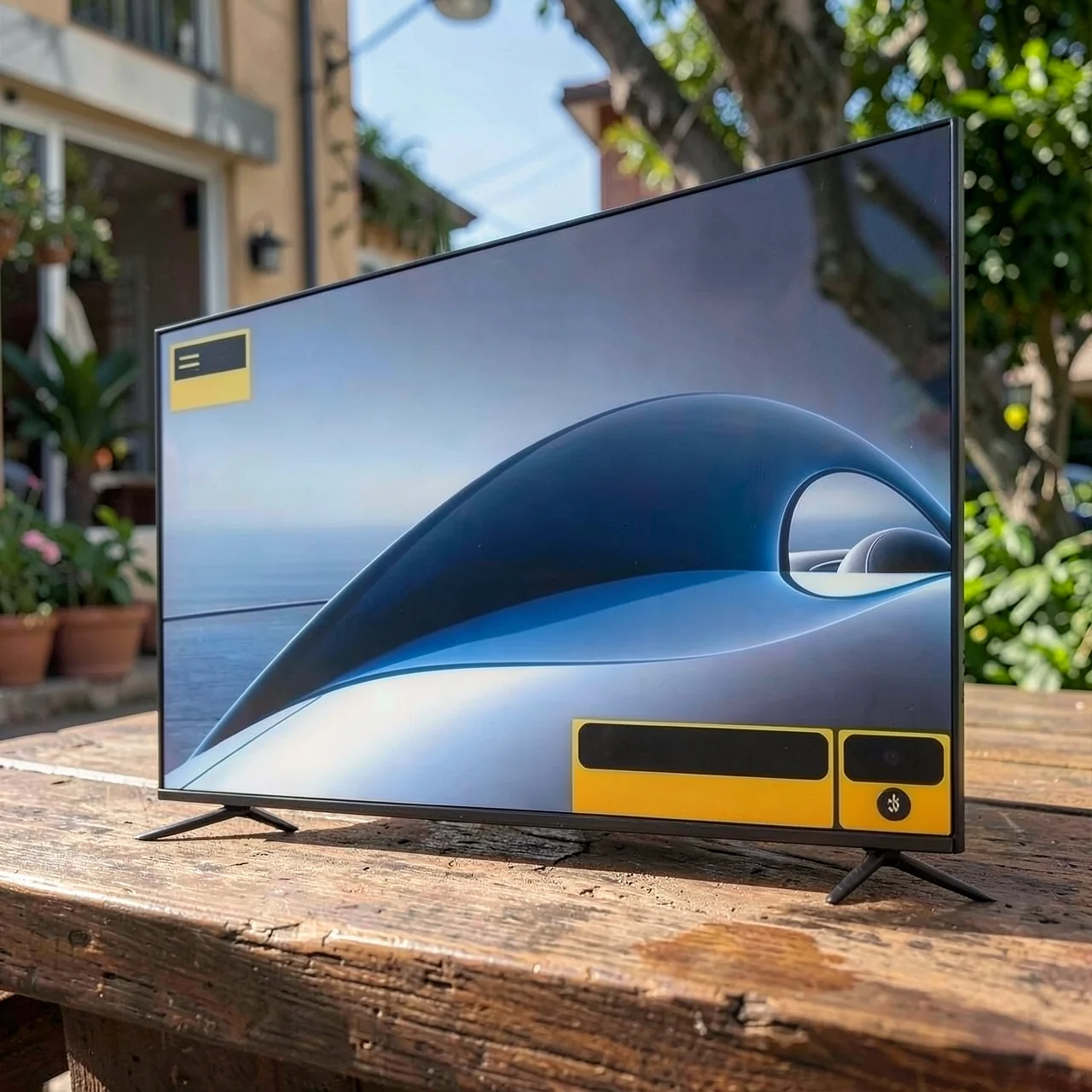 Умный изогнутый телевизор Smart TV