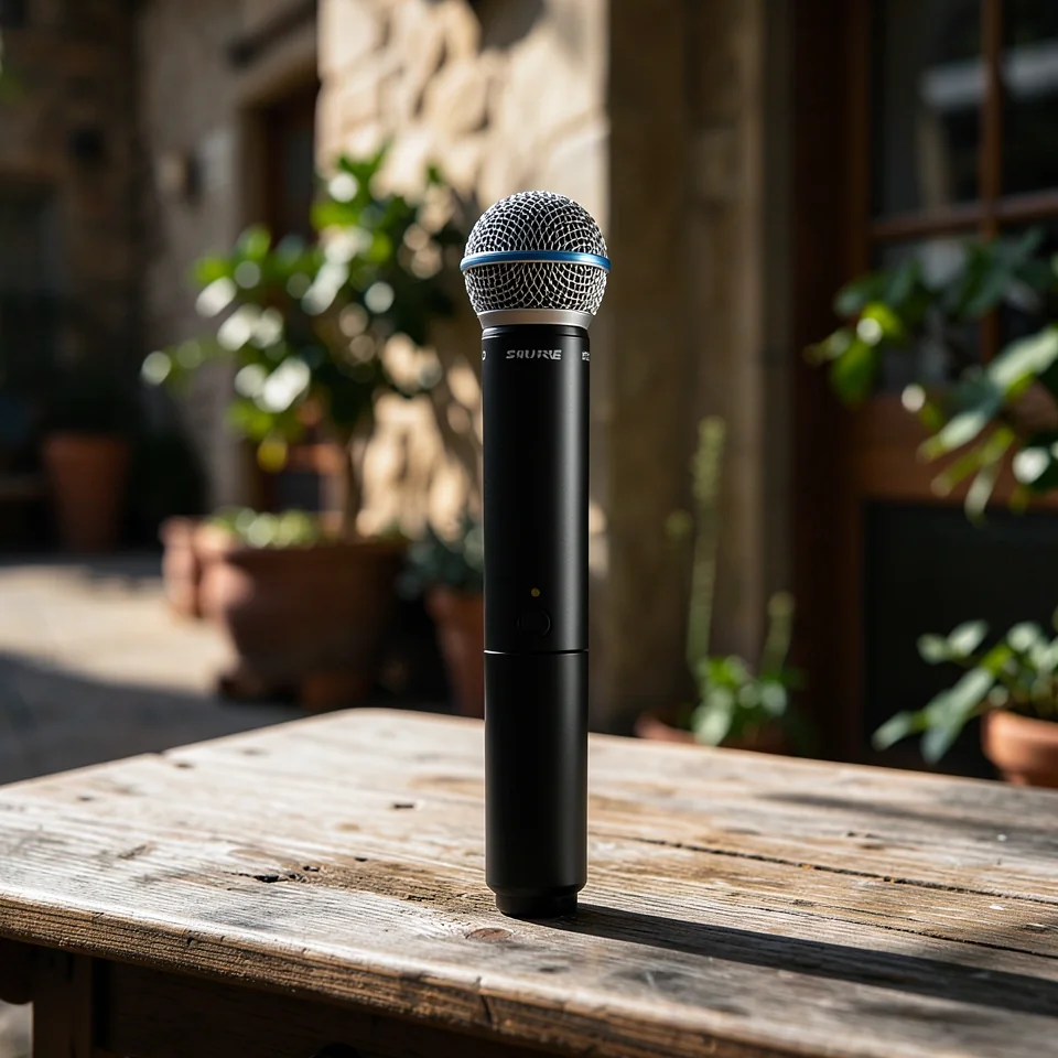 Беспроводная микрофонная система Shure Beta58a BLX24R с мониторными наушниками N3S