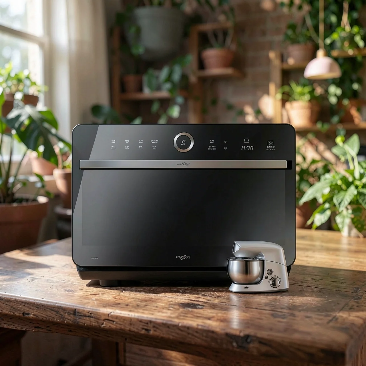Whirlpool JT469BL Микроволновая печь легкая волна печи Домохозяйство Большая емкость 31L Микроизоливая на гриле.