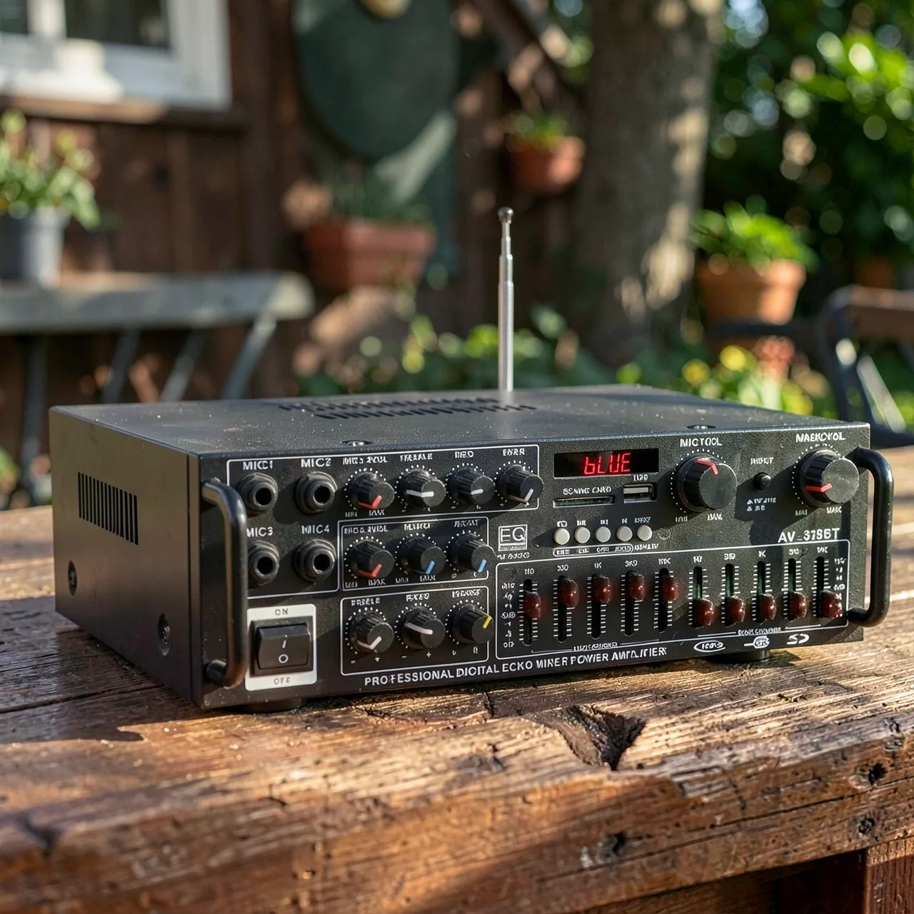 Усилитель HiFi AV-326BT с Bluetooth и двойным каналом