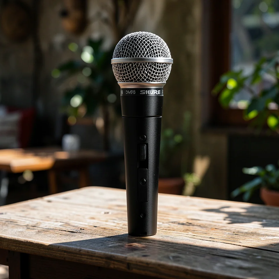 Проводной динамический микрофон Shure SM58S с переключателем