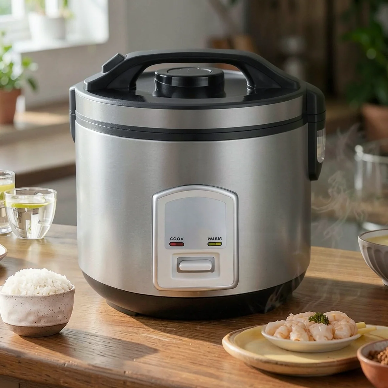 Электрическая рисоварка Xinao Appliance для 4-6 человек с антипригарным покрытием