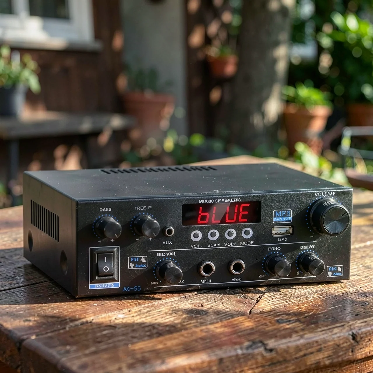 Цифровой HiFi усилитель мощности Bluetooth AK-55