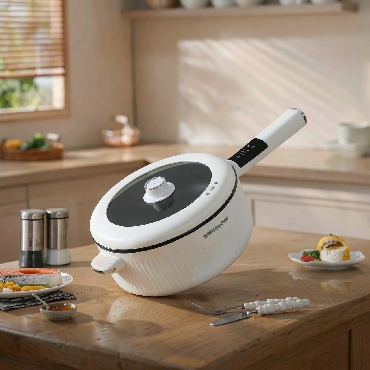 Электрический вок-фритюрница Rongshida Smart Electric Hot Pot