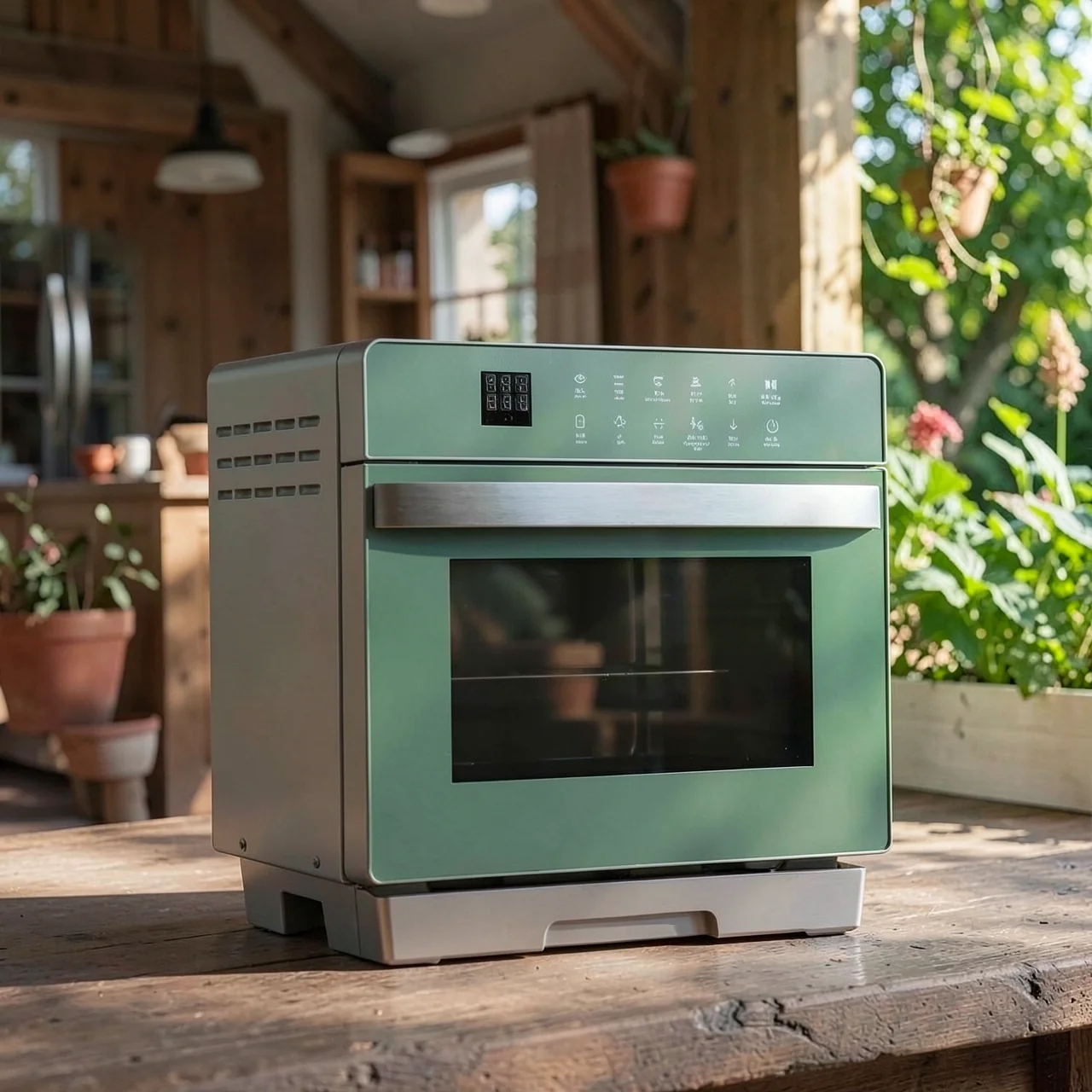 Многофункциональная настольная печь-пароконвектомат Fulai Bear KZK-20LZD1, 20 л