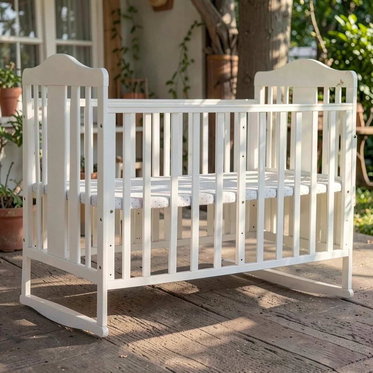 Детская деревянная кроватка Hebkids KLD-619/139