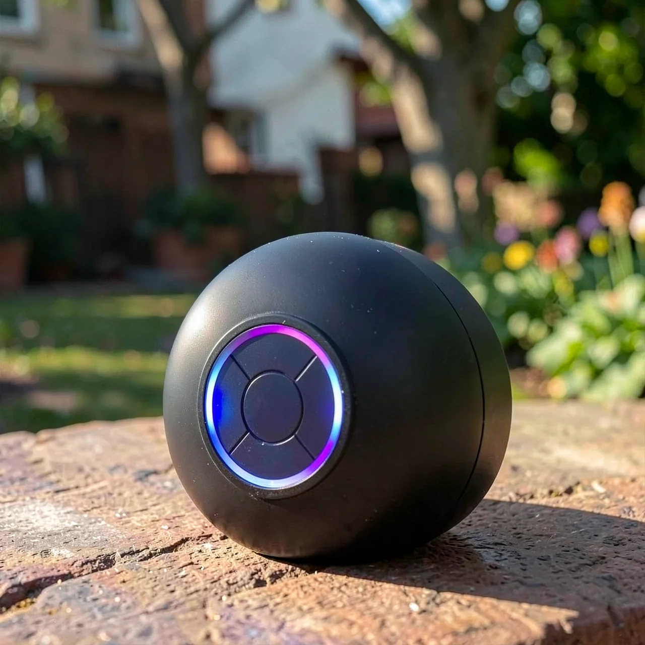 Портативная водонепроницаемая Bluetooth-колонка с подсветкой и присоской