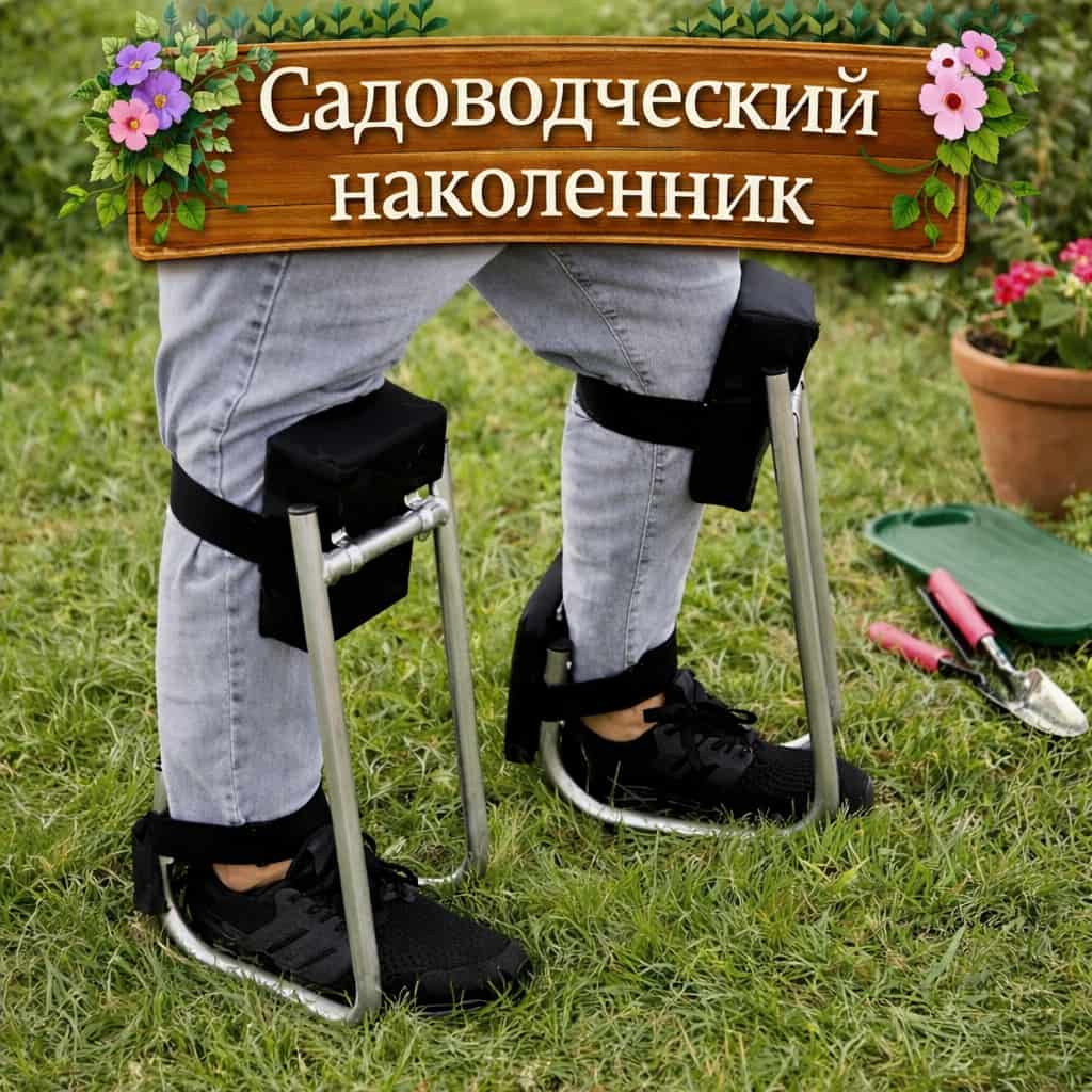 Садоводческий наколенник-стул для прополки и сбора урожая