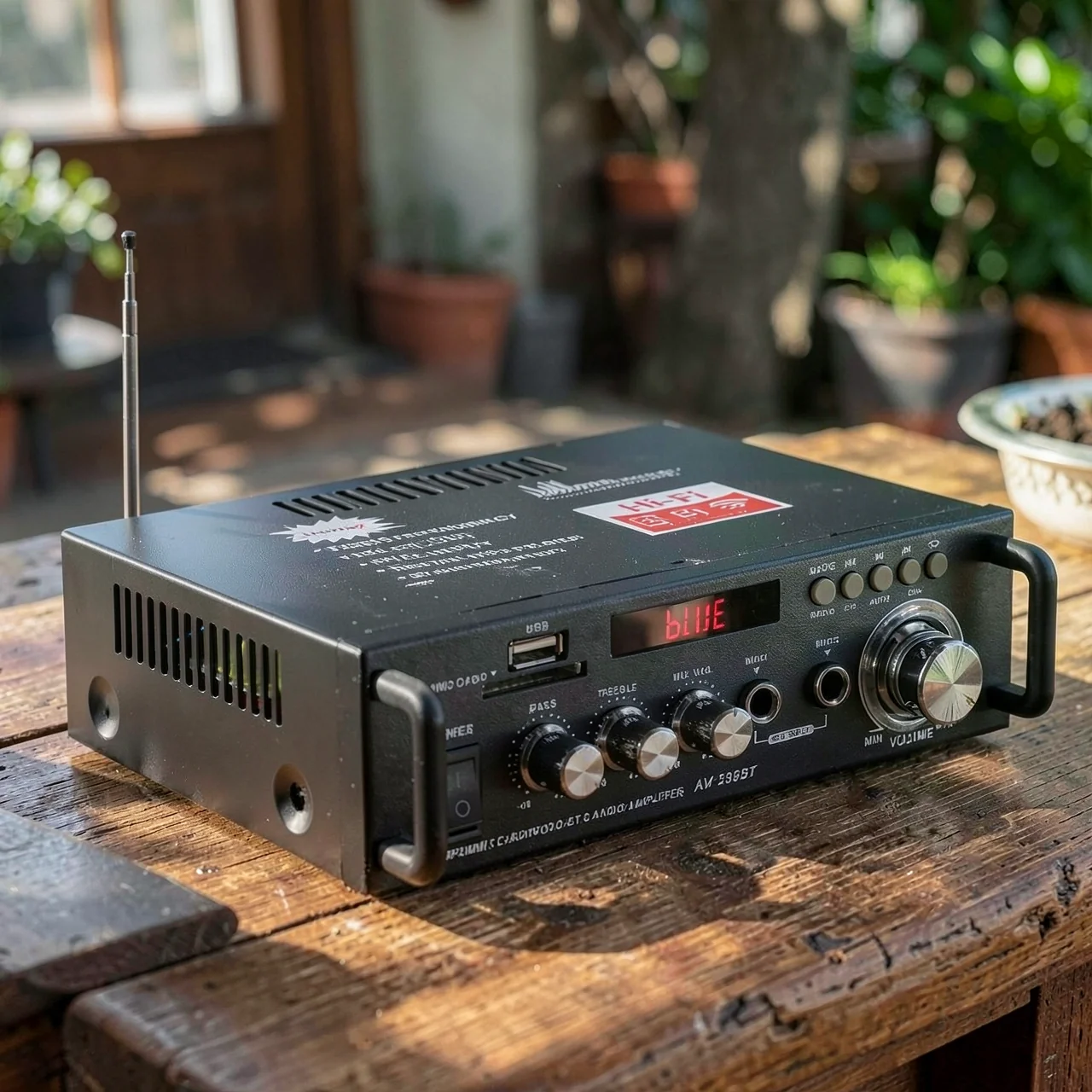 Усилитель мощности HiFi Bluetooth AV-298BT