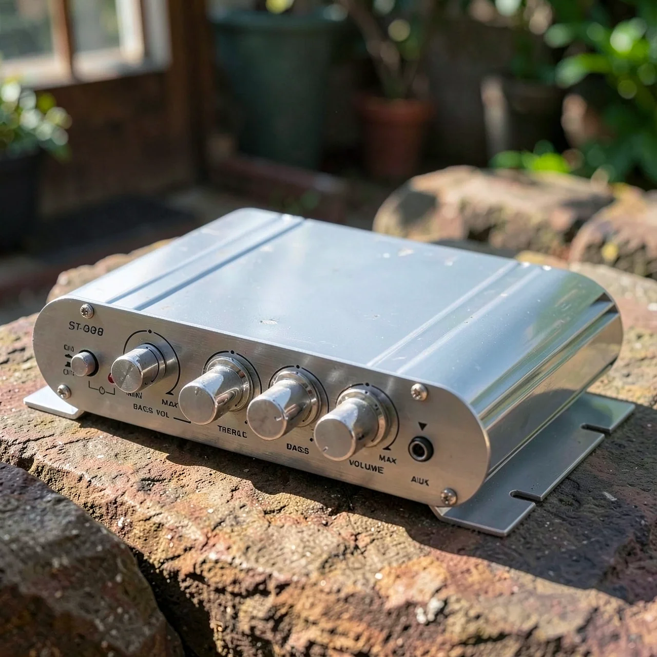 Автомобильный HiFi усилитель 2.1 канала ST-838
