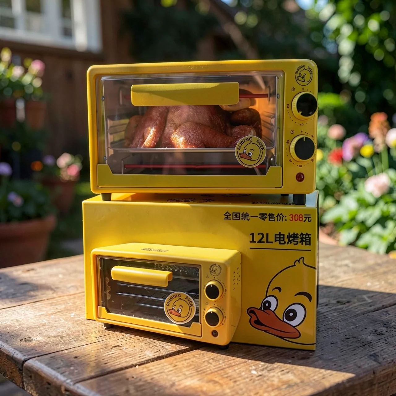 Электрический духовой шкаф Little Yellow Duck 12л