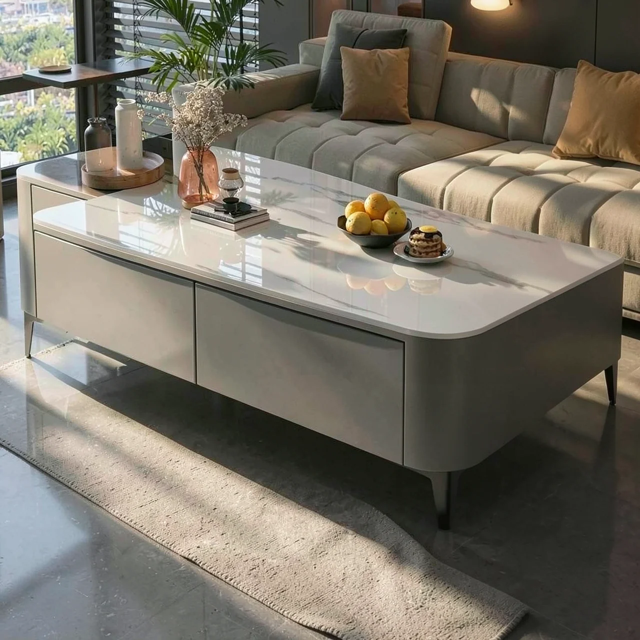 Журнальный стол Other homes YKD-241113 в современном стиле с элементами роскоши