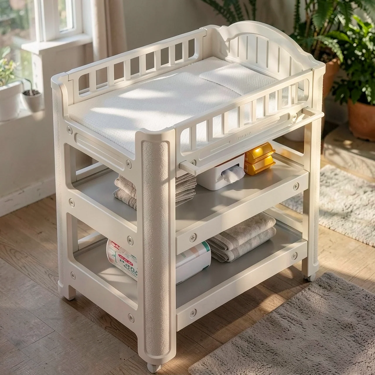 Пеленальный столик для новорожденных babyviva