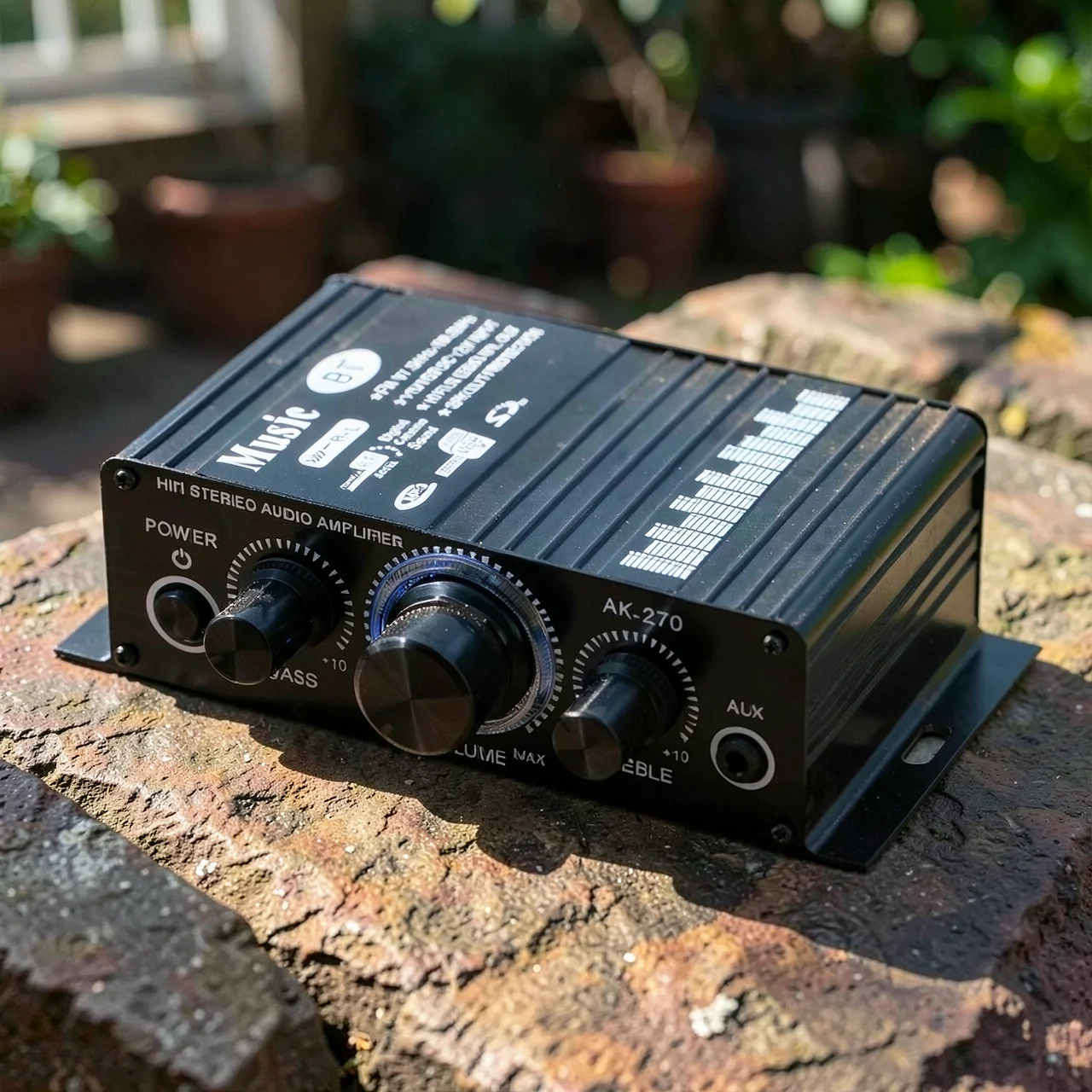 Усилитель HiFi стерео AK270 12V с Bluetooth