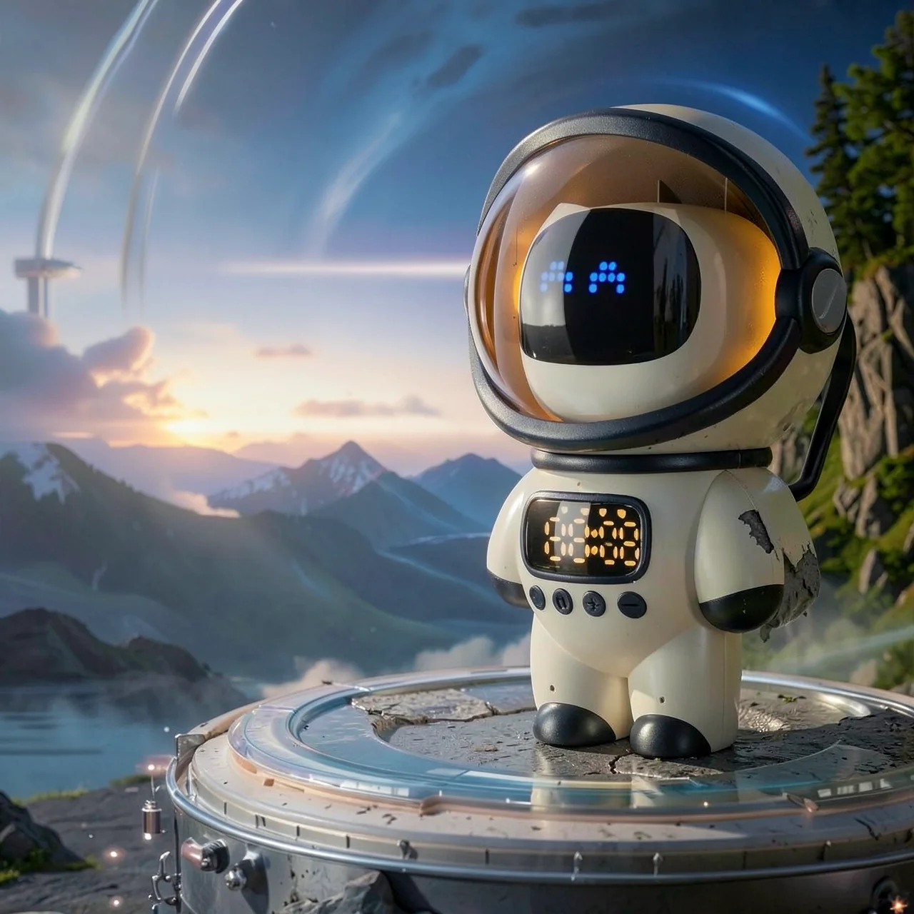 Умная AI-колонка Робот-астронавт DODO M20